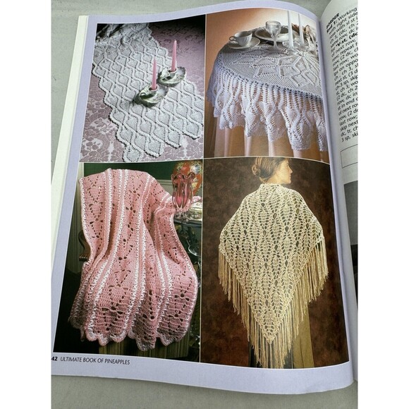 Ultimate Book of Pineapples Annies Attic Crochet Pattern Book 873212 Thread - Picture 5 of 5